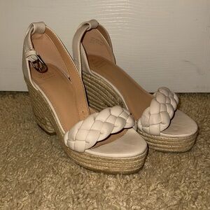 Tan wedges